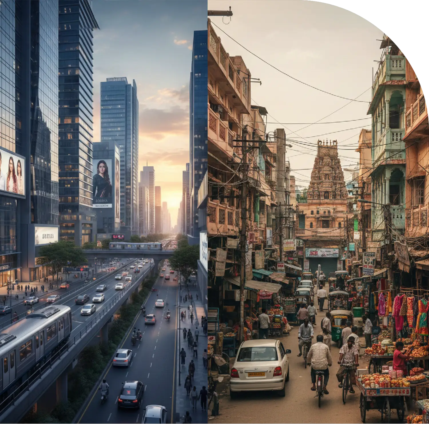 Urban vs Tier-2 Grocery Demand India 2025